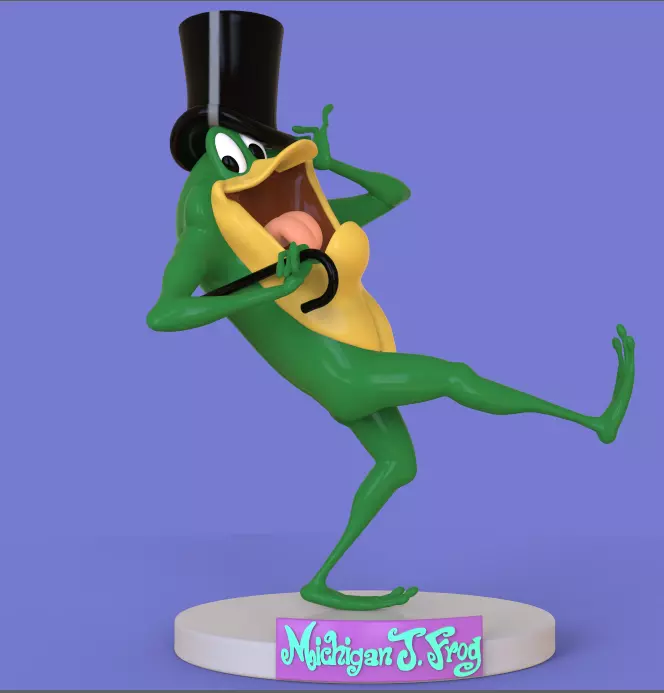MICHIGAN J FROG -PARTS AND COMPLETE 3D print model_0