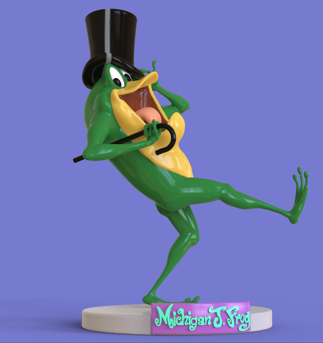 MICHIGAN J FROG -PARTS AND COMPLETE 3D print model_4