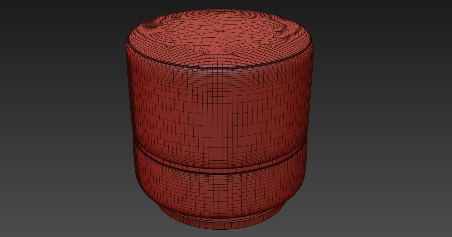 Parma Ottoman By Frato 3D model_11