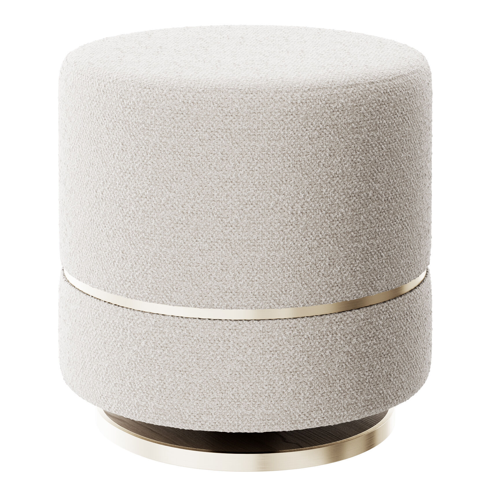 Parma Ottoman By Frato 3D model_2