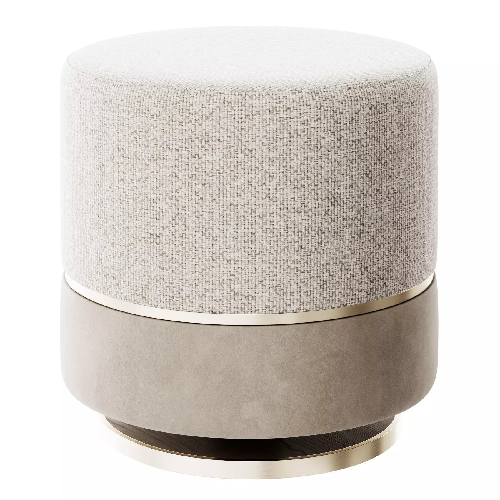 Parma Ottoman By Frato 3D model_0