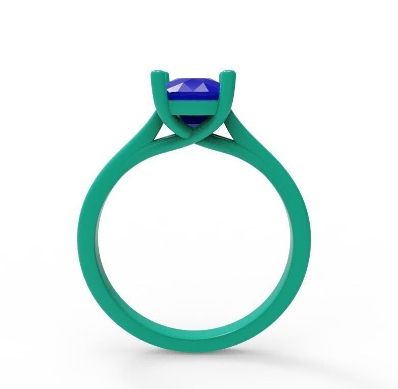 Engagement ring 13 3D print model_5