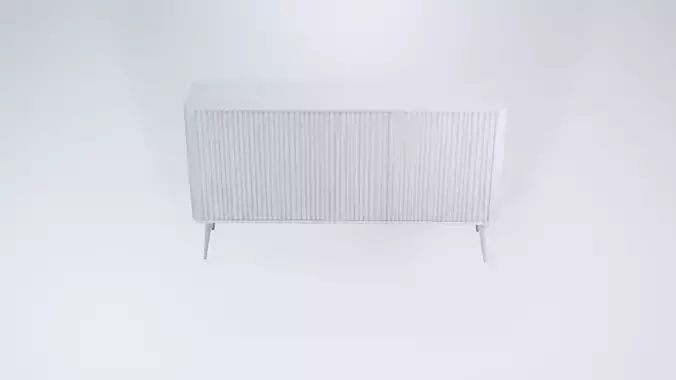 Low Poly Bathroom Cabinet 3D model
