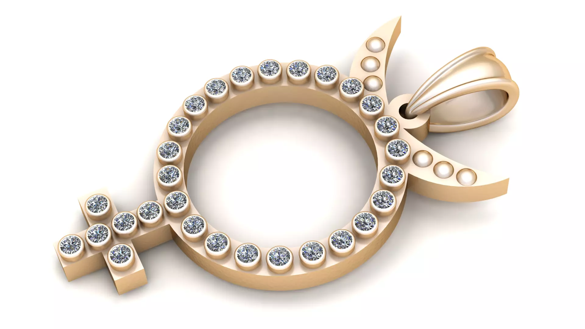 Alchemy PANDANT 3D PRINTABLE MODAL  3D print model_0