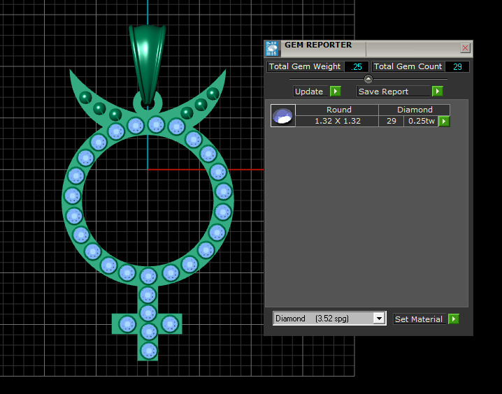 Alchemy PANDANT 3D PRINTABLE MODAL  3D print model_6