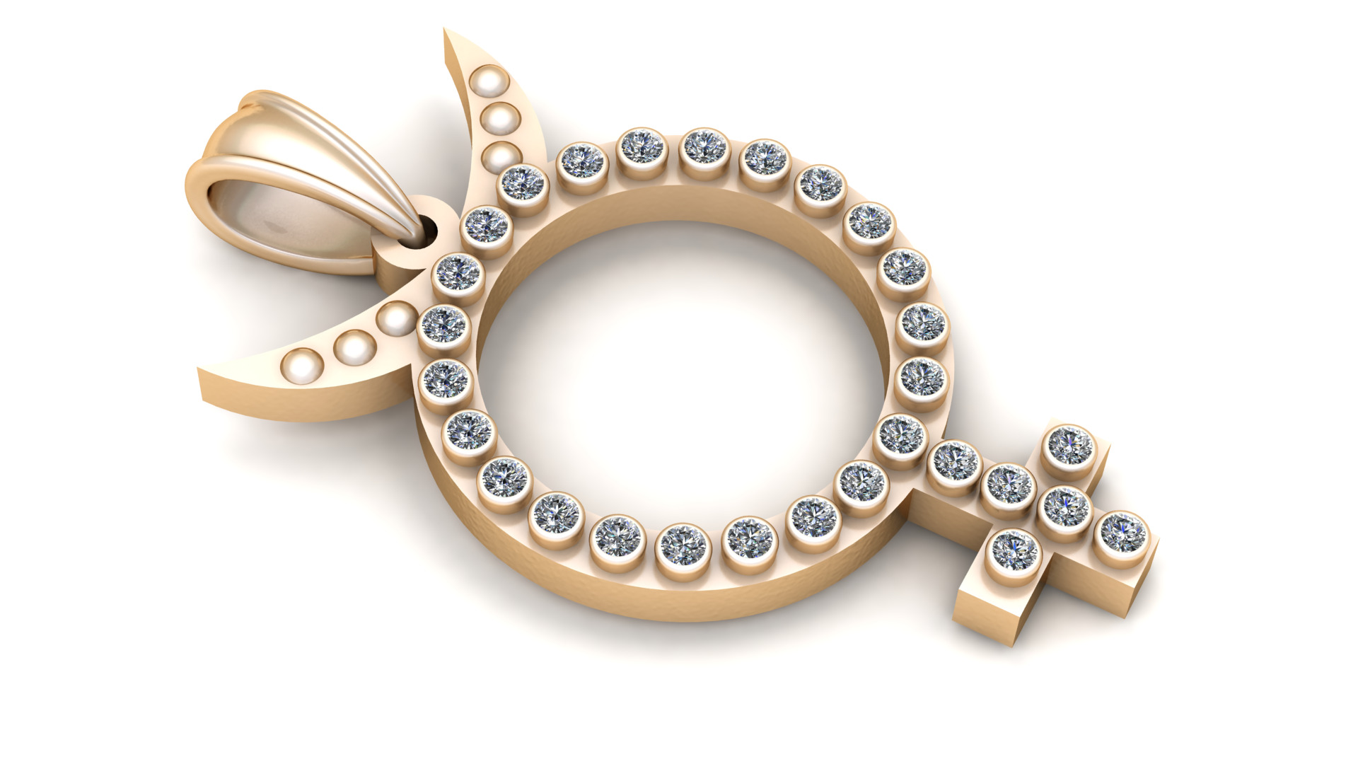 Alchemy PANDANT 3D PRINTABLE MODAL  3D print model_3