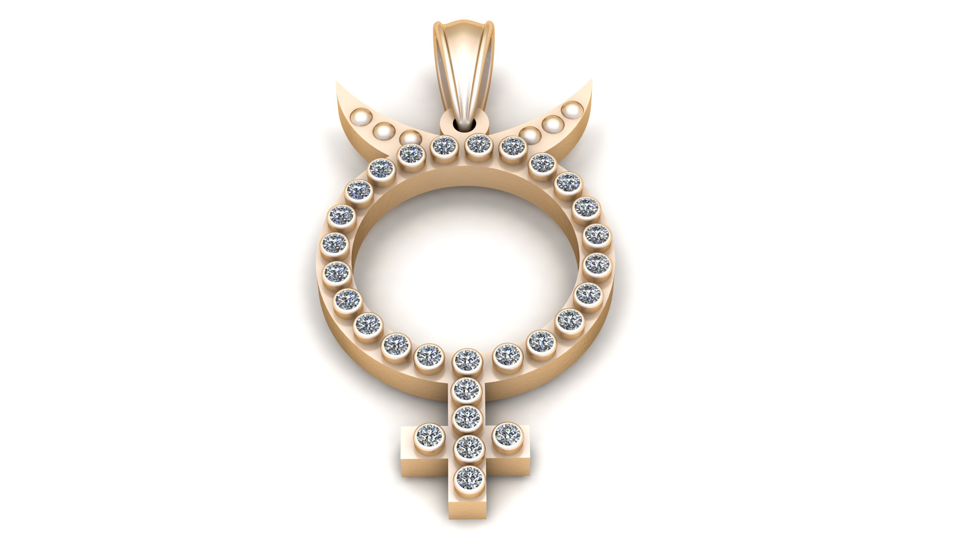 Alchemy PANDANT 3D PRINTABLE MODAL  3D print model_1