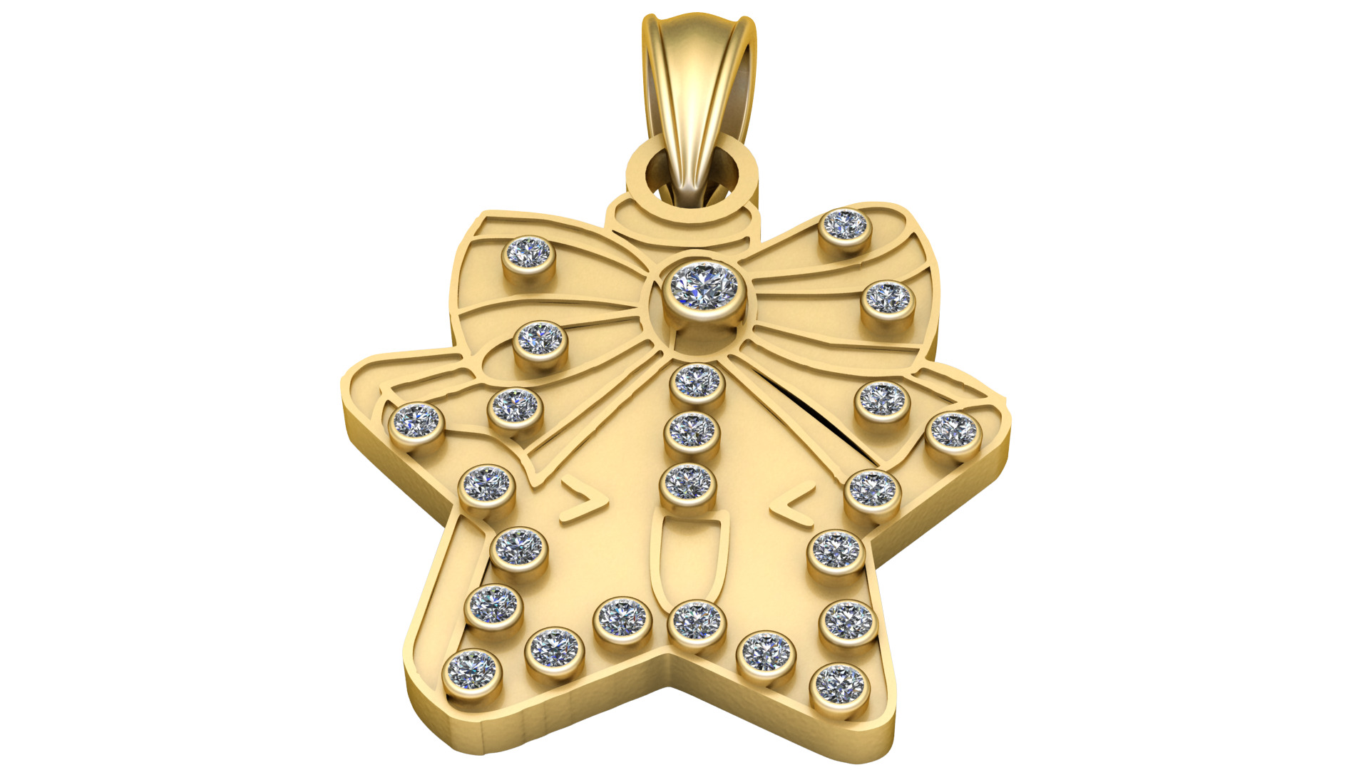 KuberBox  PANDANT 3D PRINTABLE MODAL  3D print model_1