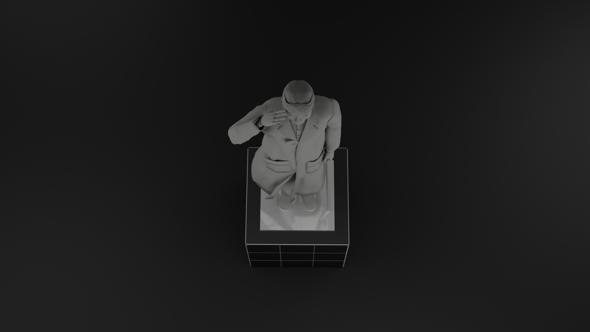 Jenderal Sudirman 3D model_38