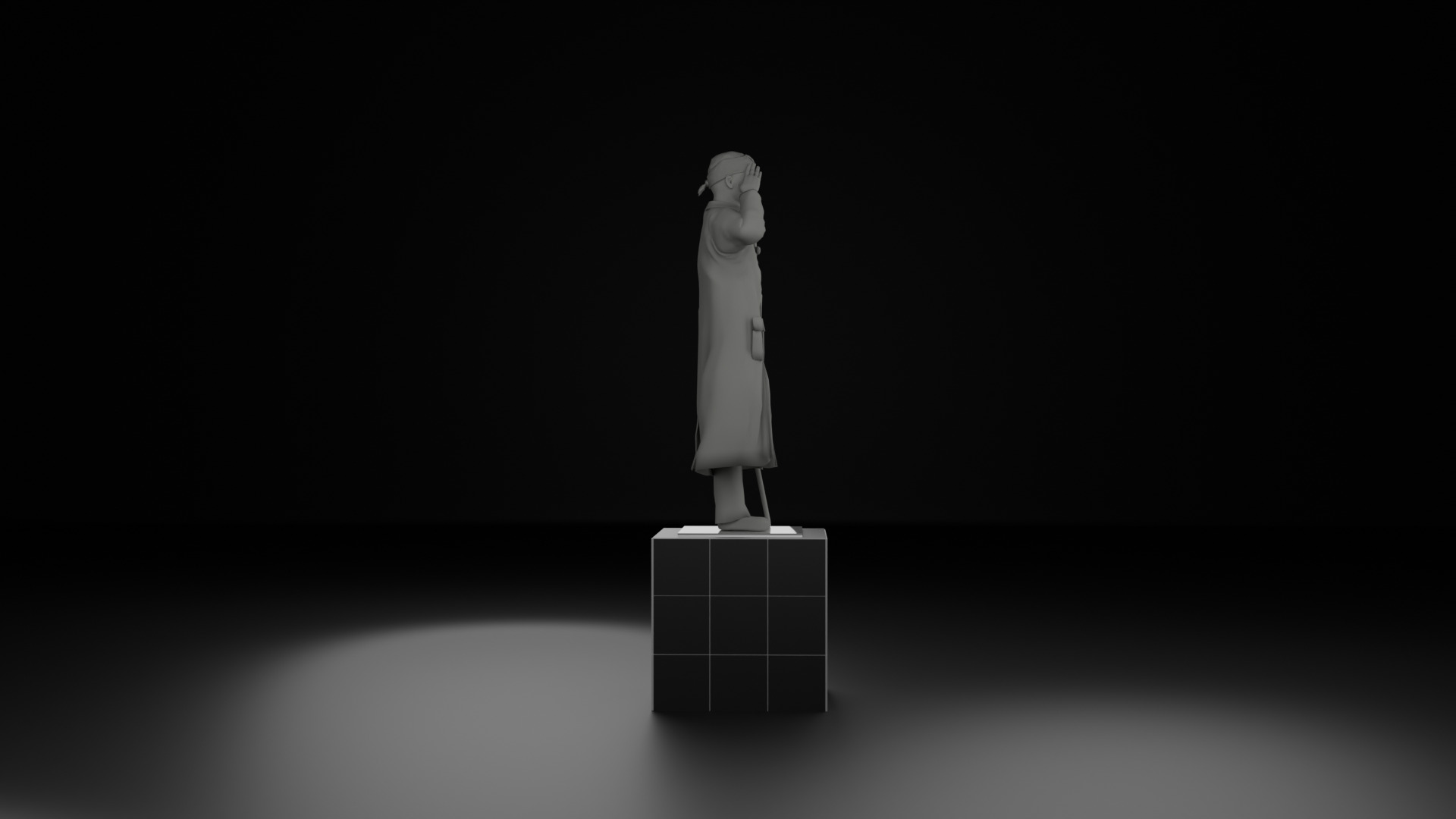 Jenderal Sudirman 3D model_15