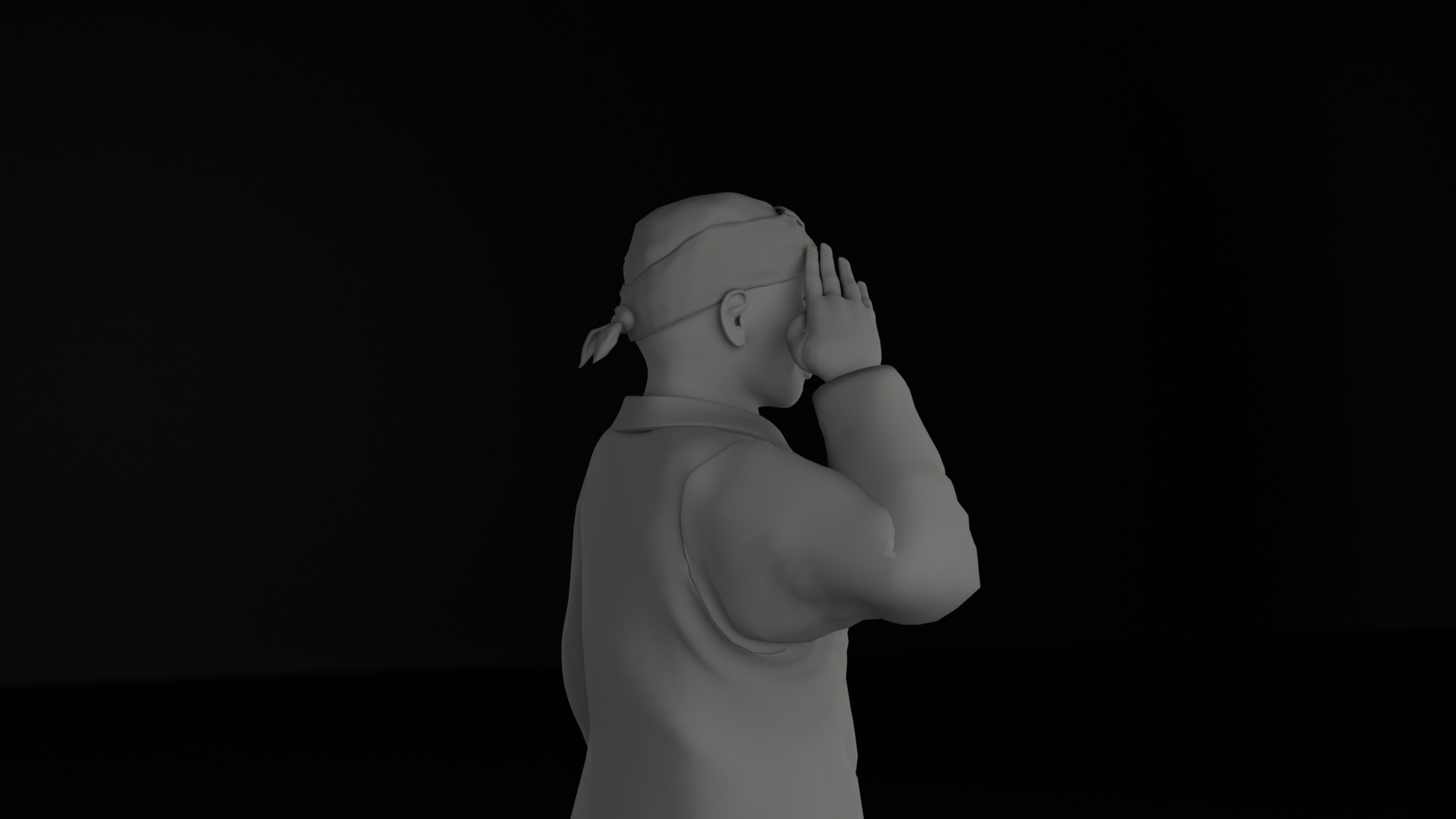 Jenderal Sudirman 3D model_32