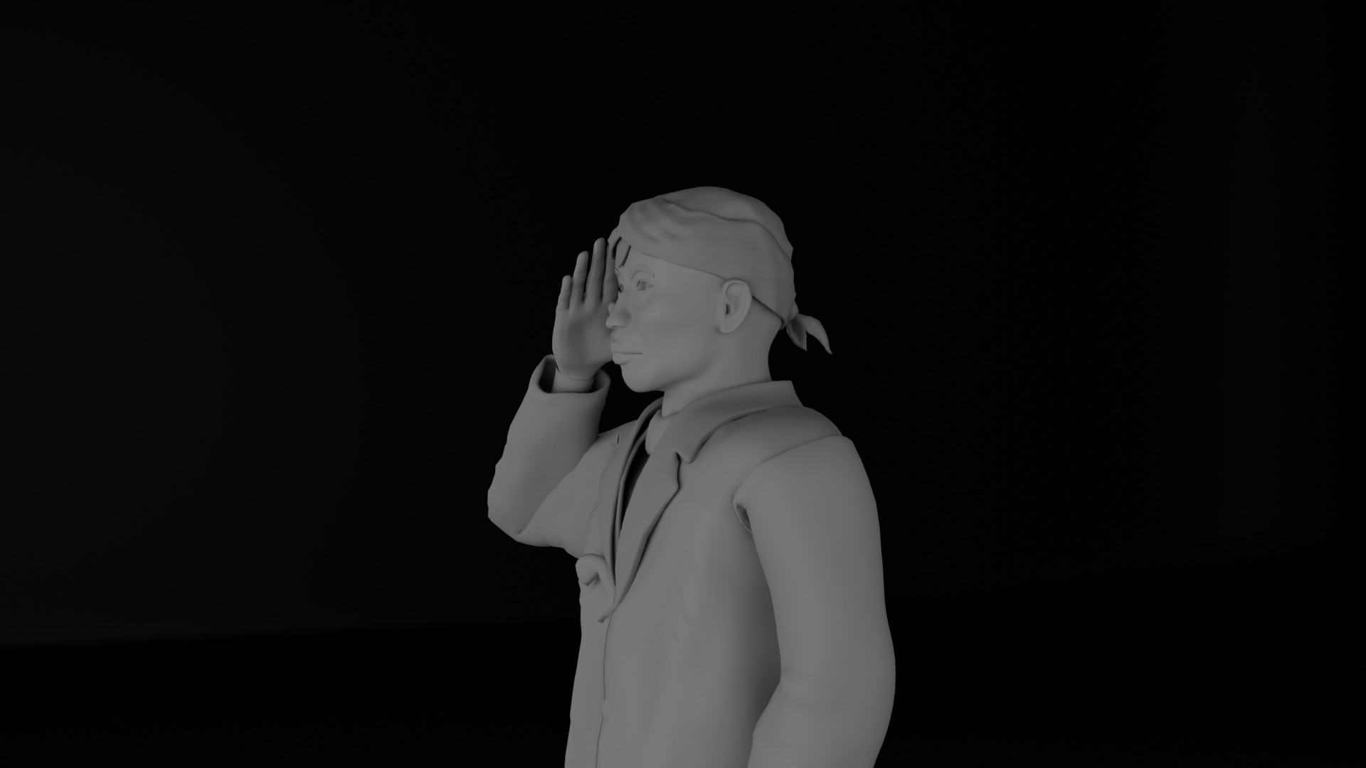 Jenderal Sudirman 3D model_26