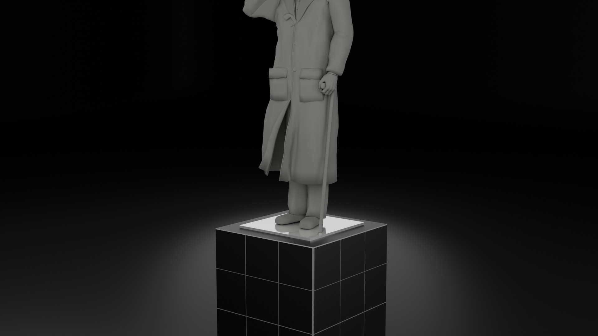 Jenderal Sudirman 3D model_44