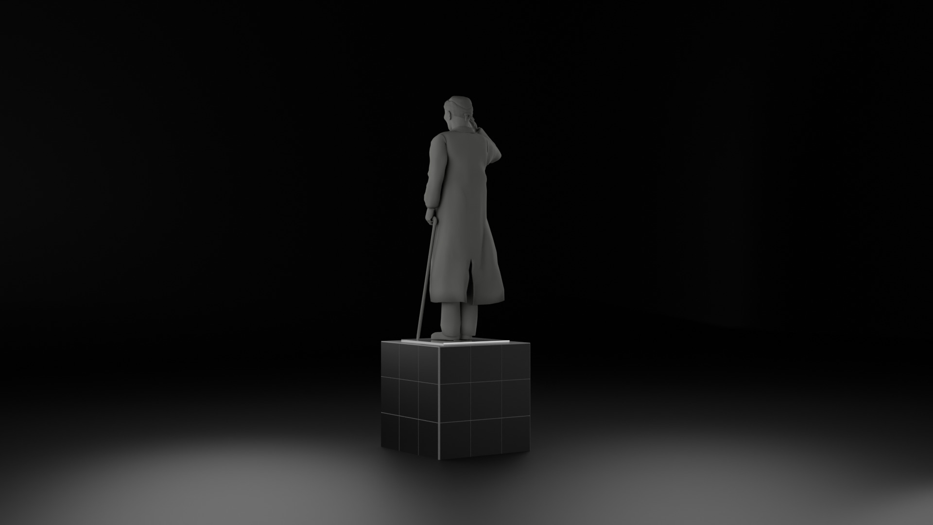 Jenderal Sudirman 3D model_9