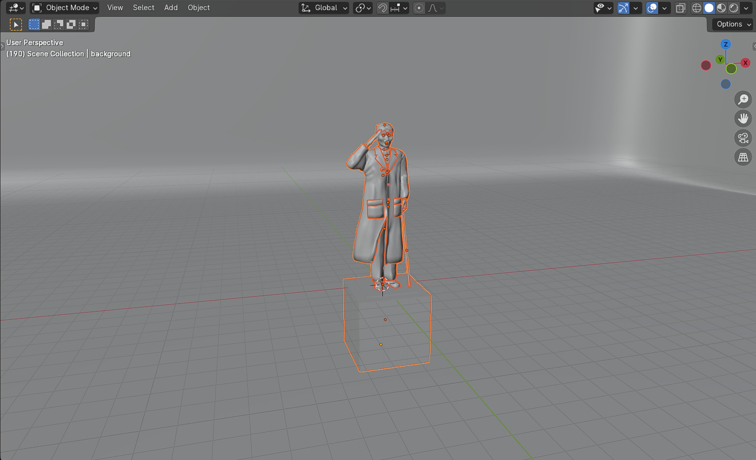 Jenderal Sudirman 3D model_61