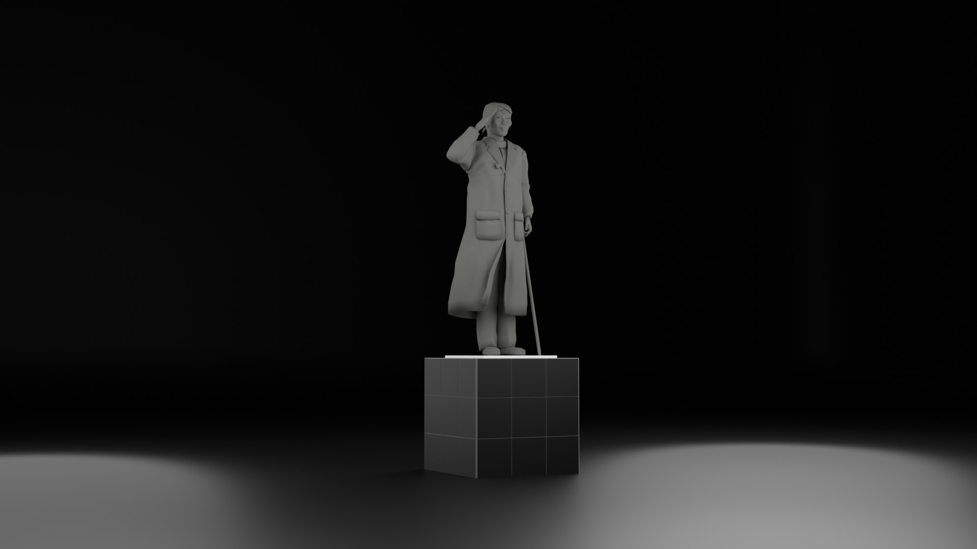 Jenderal Sudirman 3D model_18