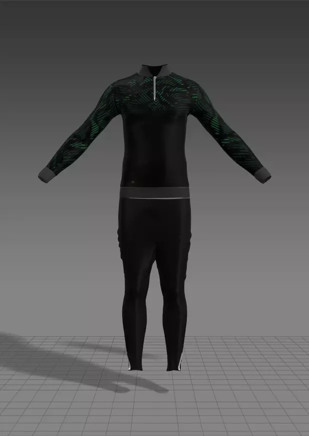 Sports Tracksuit Free 3D model