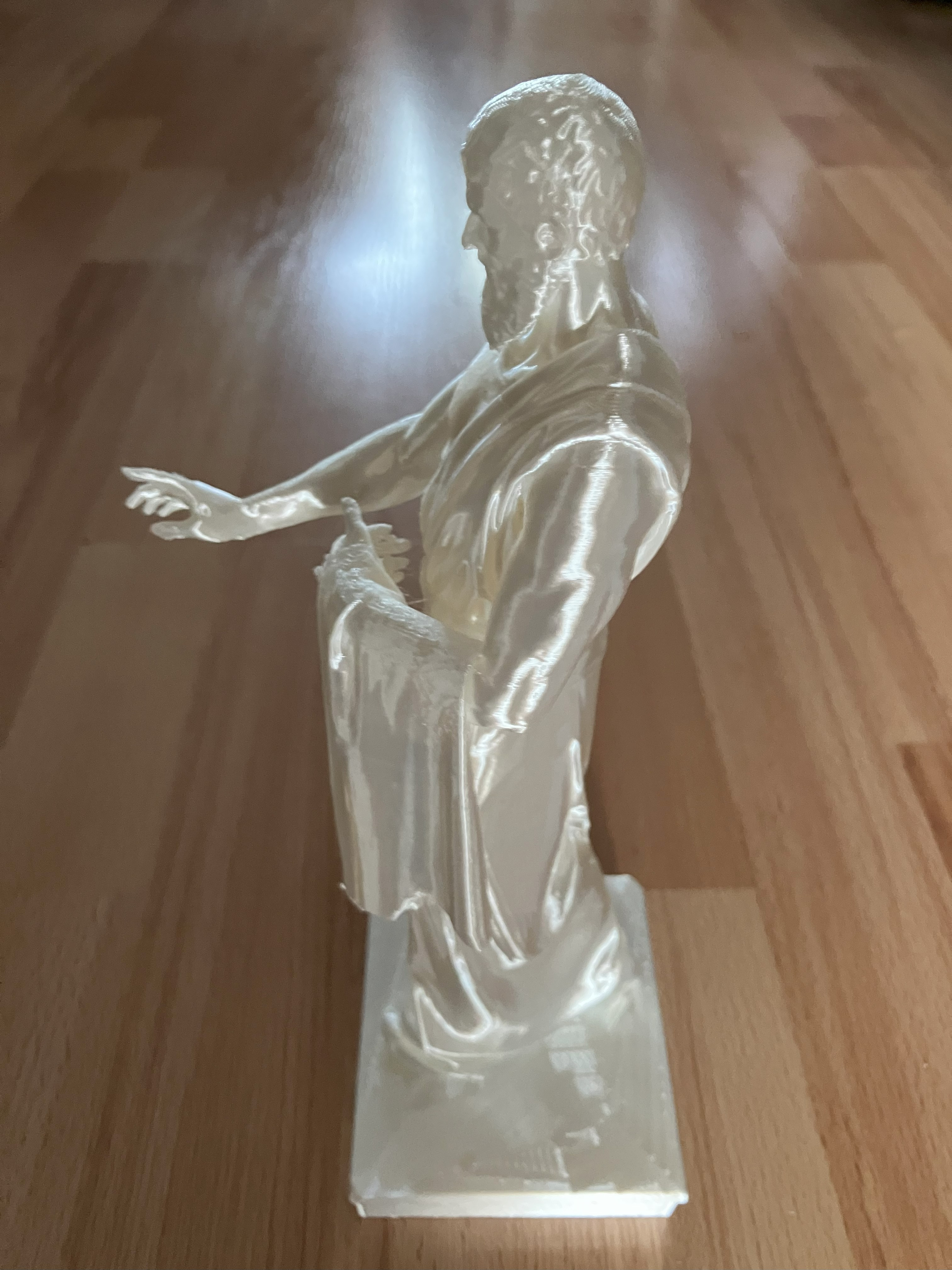 Prophet Lebioda Statue - High Res 3D Print ready 3D print model_11