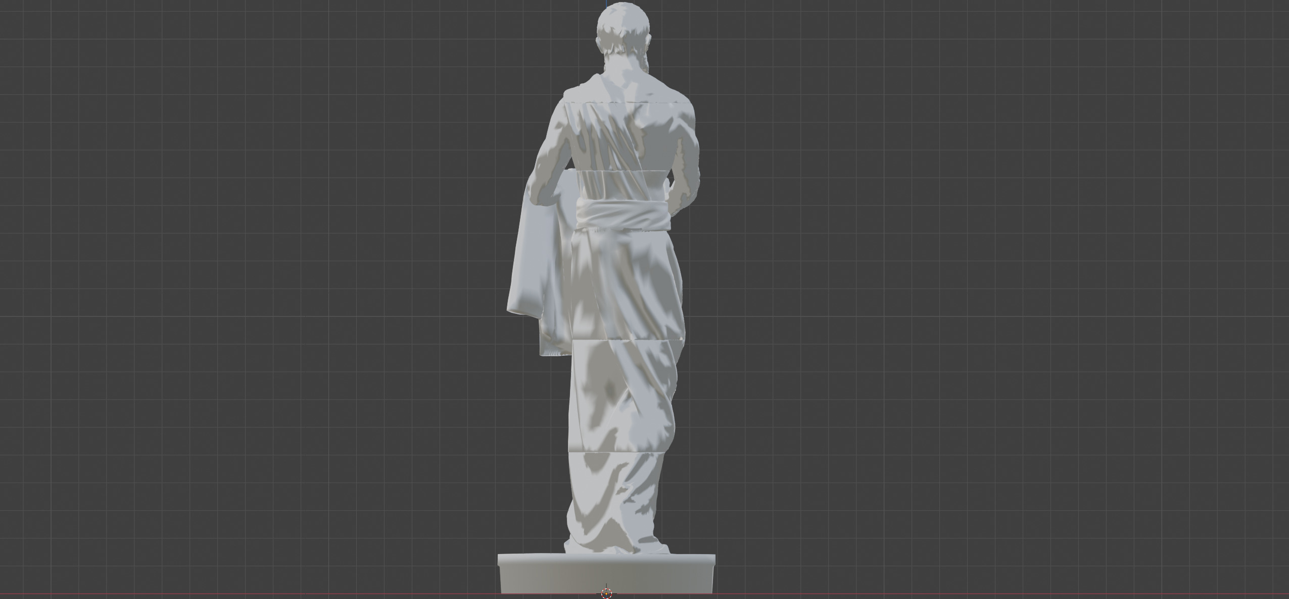 Prophet Lebioda Statue - High Res 3D Print ready 3D print model_3
