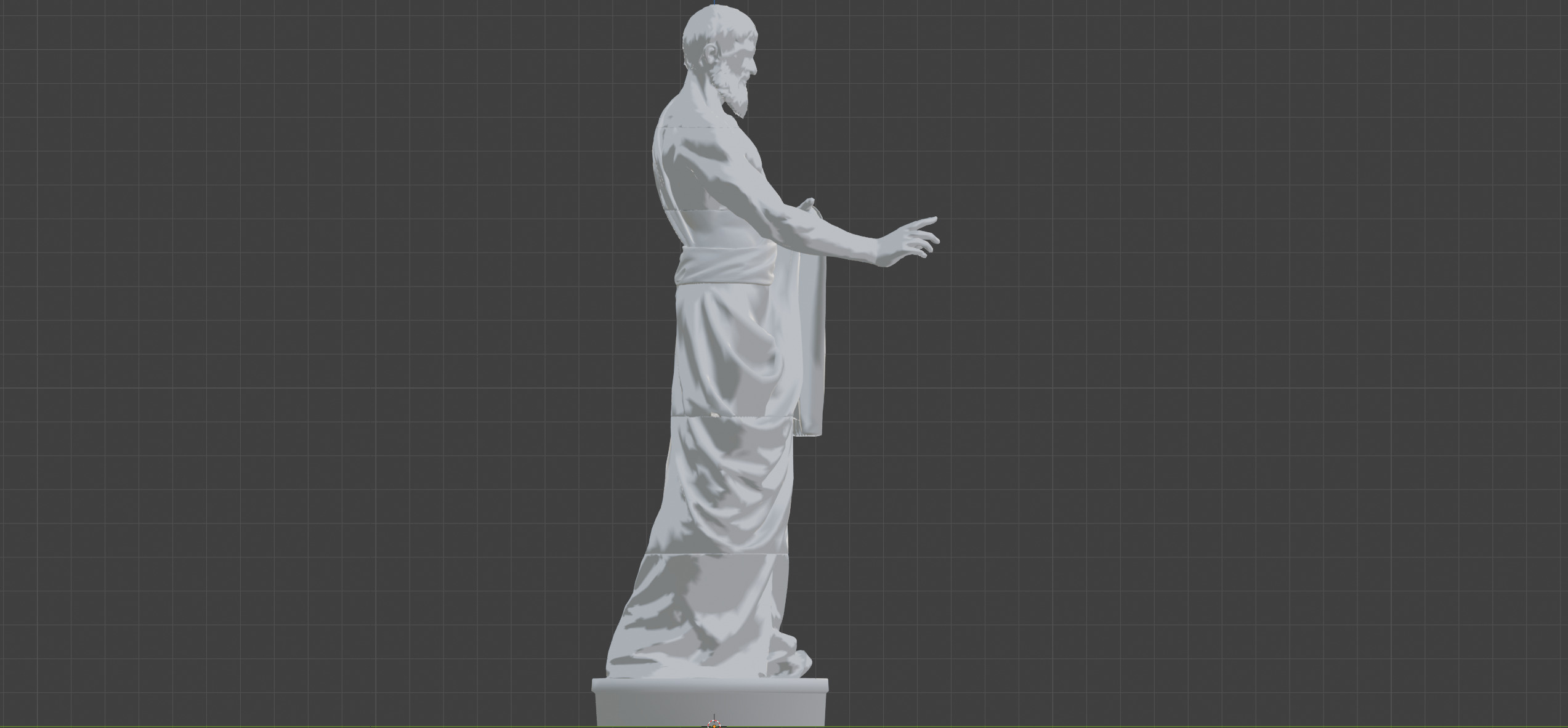Prophet Lebioda Statue - High Res 3D Print ready 3D print model_4