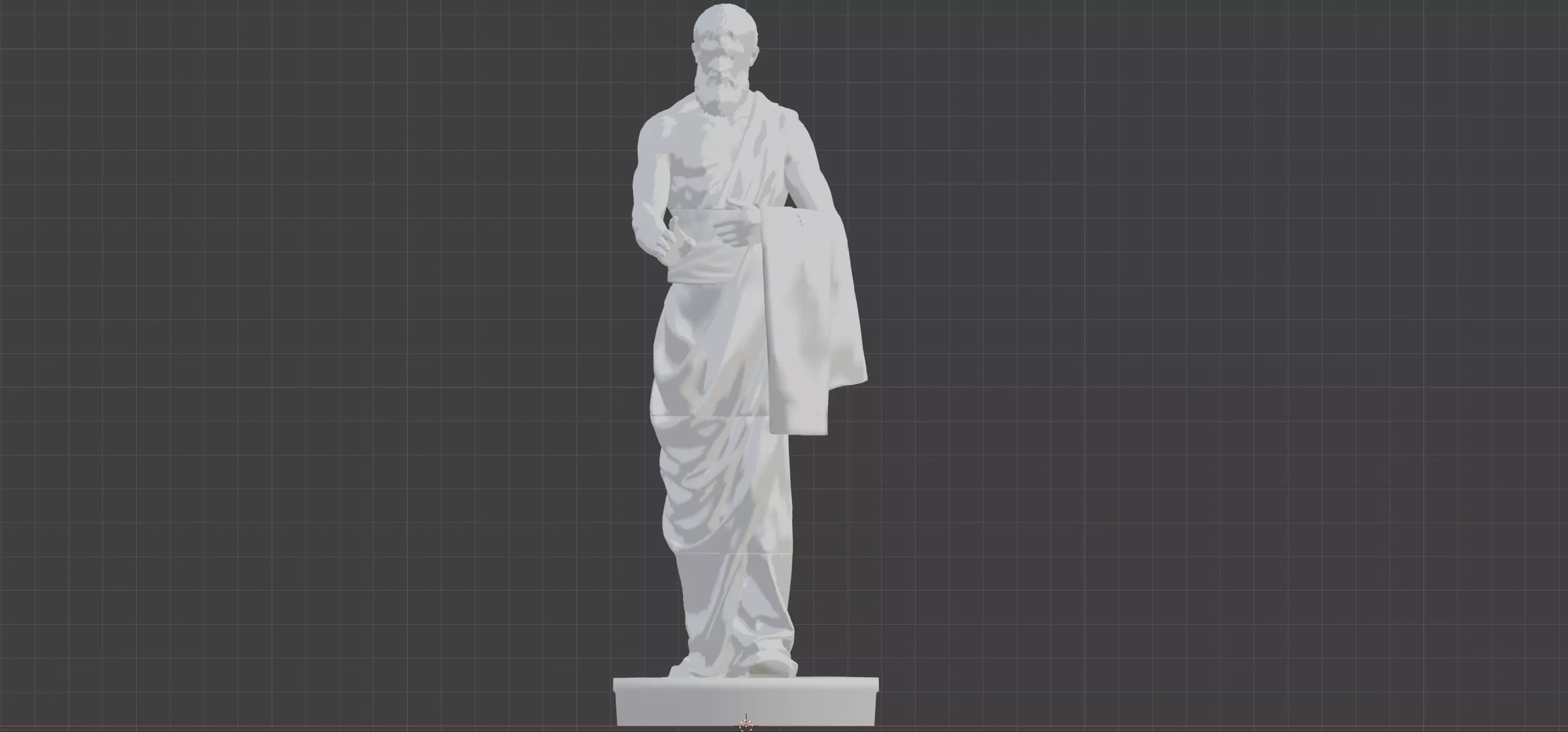 Prophet Lebioda Statue - High Res 3D Print ready 3D print model_0