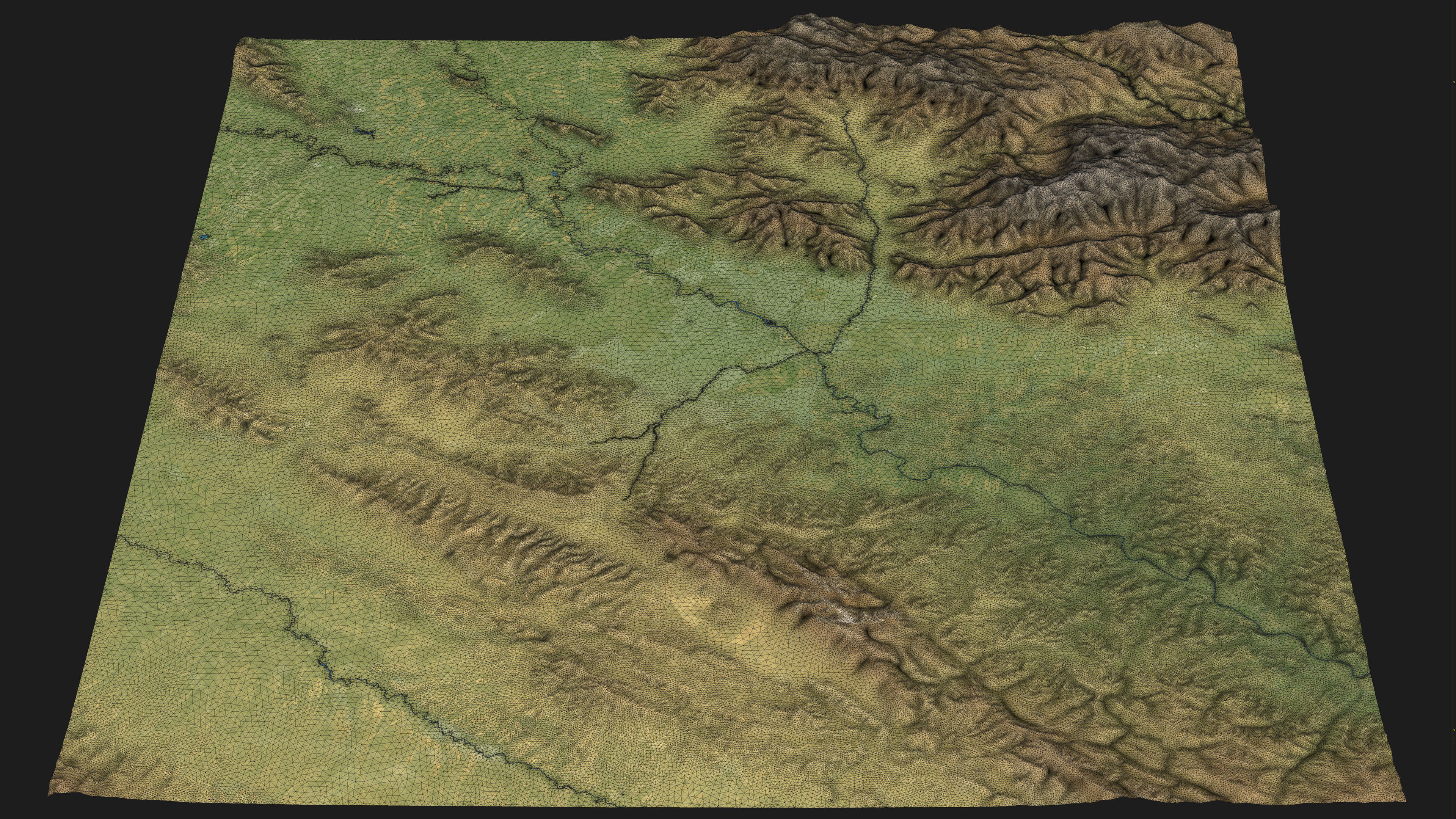 Kermanshah - Topography Terrain 3D Model 3D Model Collection_22