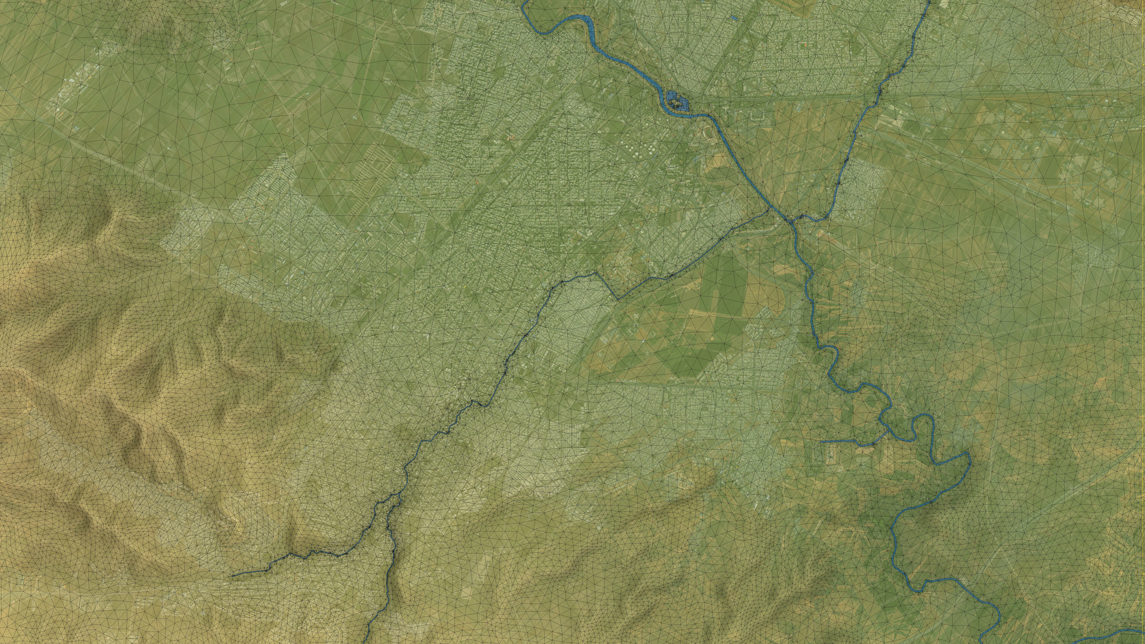 Kermanshah - Topography Terrain 3D Model 3D Model Collection_3