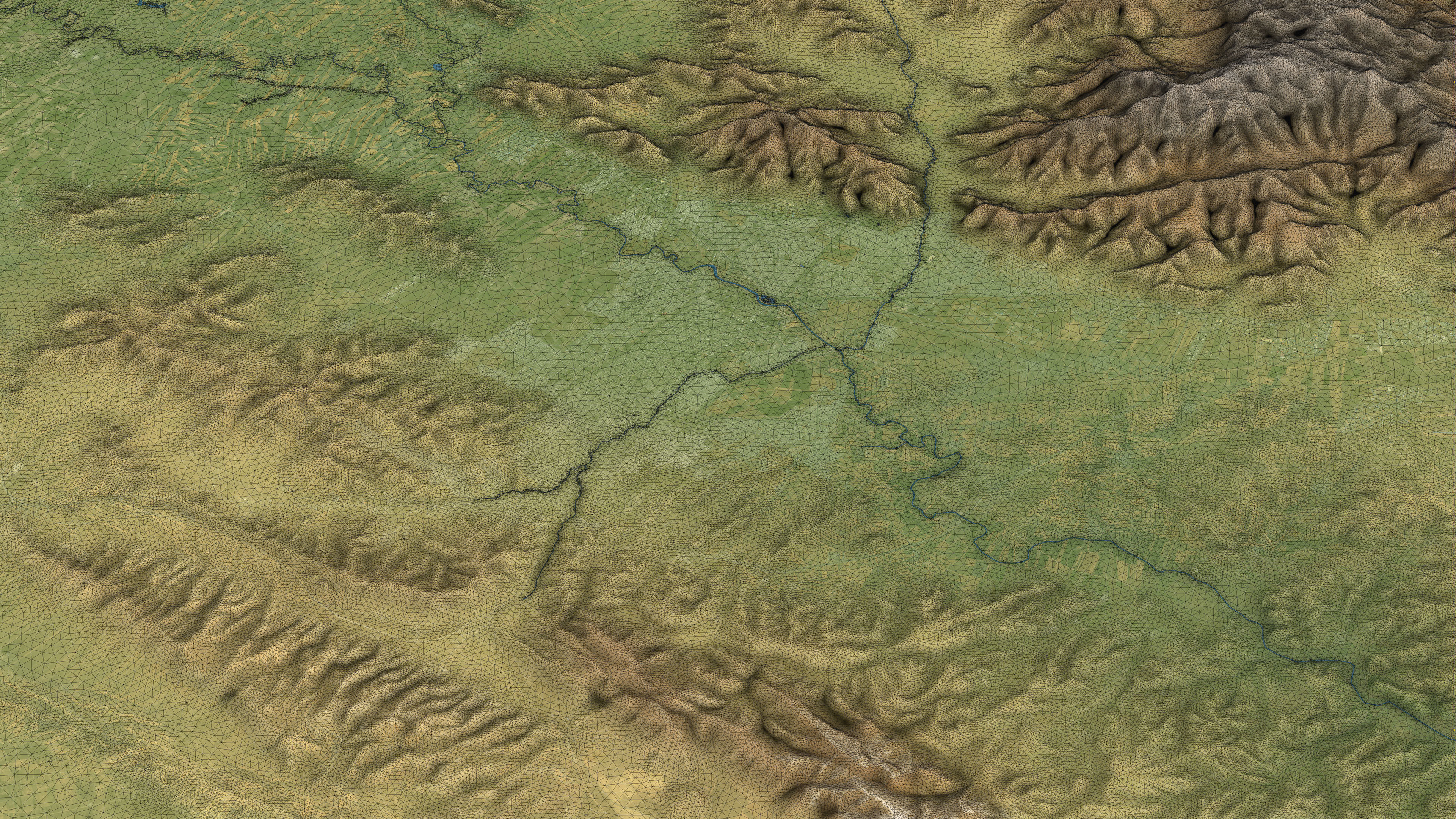 Kermanshah - Topography Terrain 3D Model 3D Model Collection_10