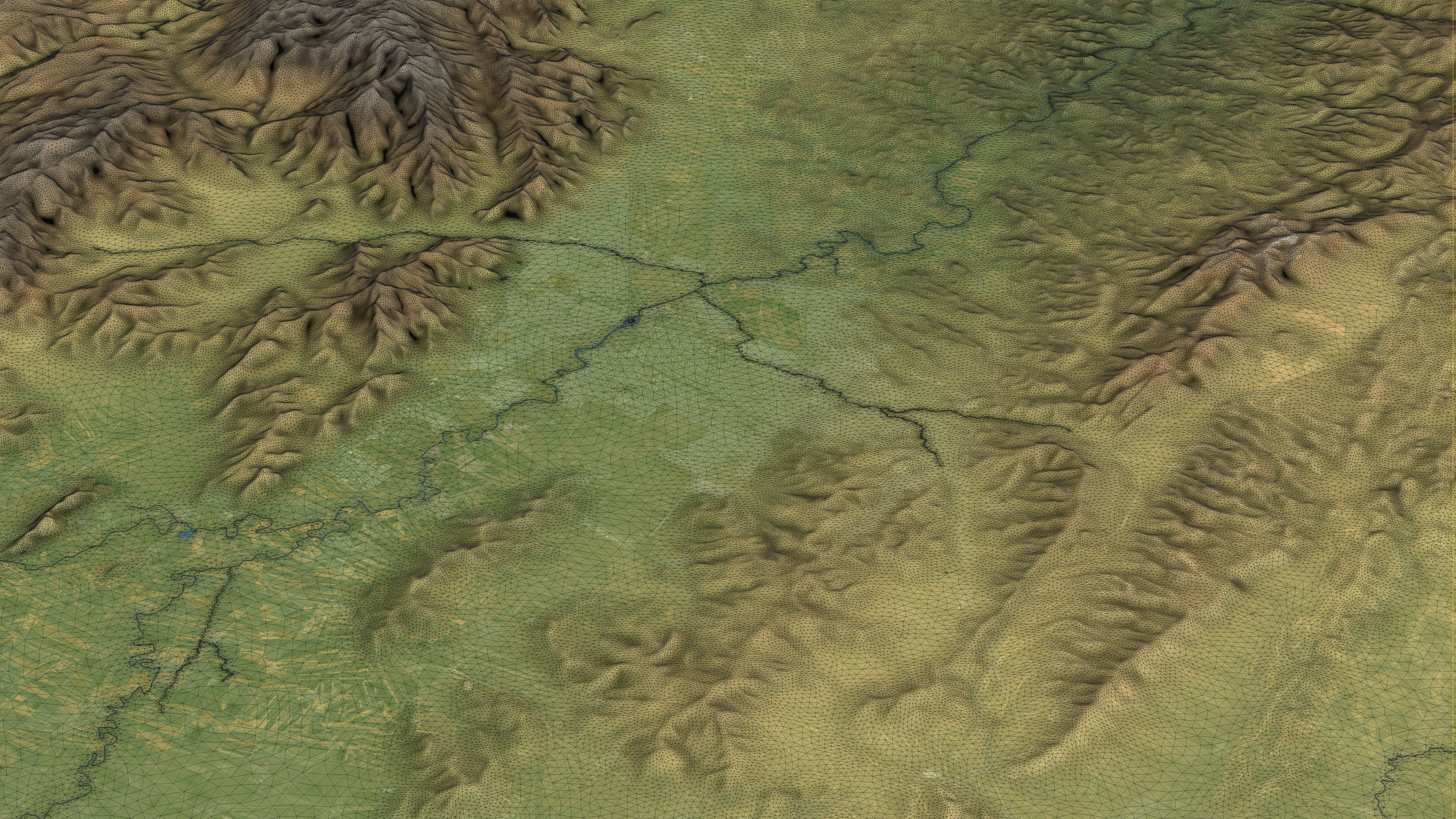 Kermanshah - Topography Terrain 3D Model 3D Model Collection_13