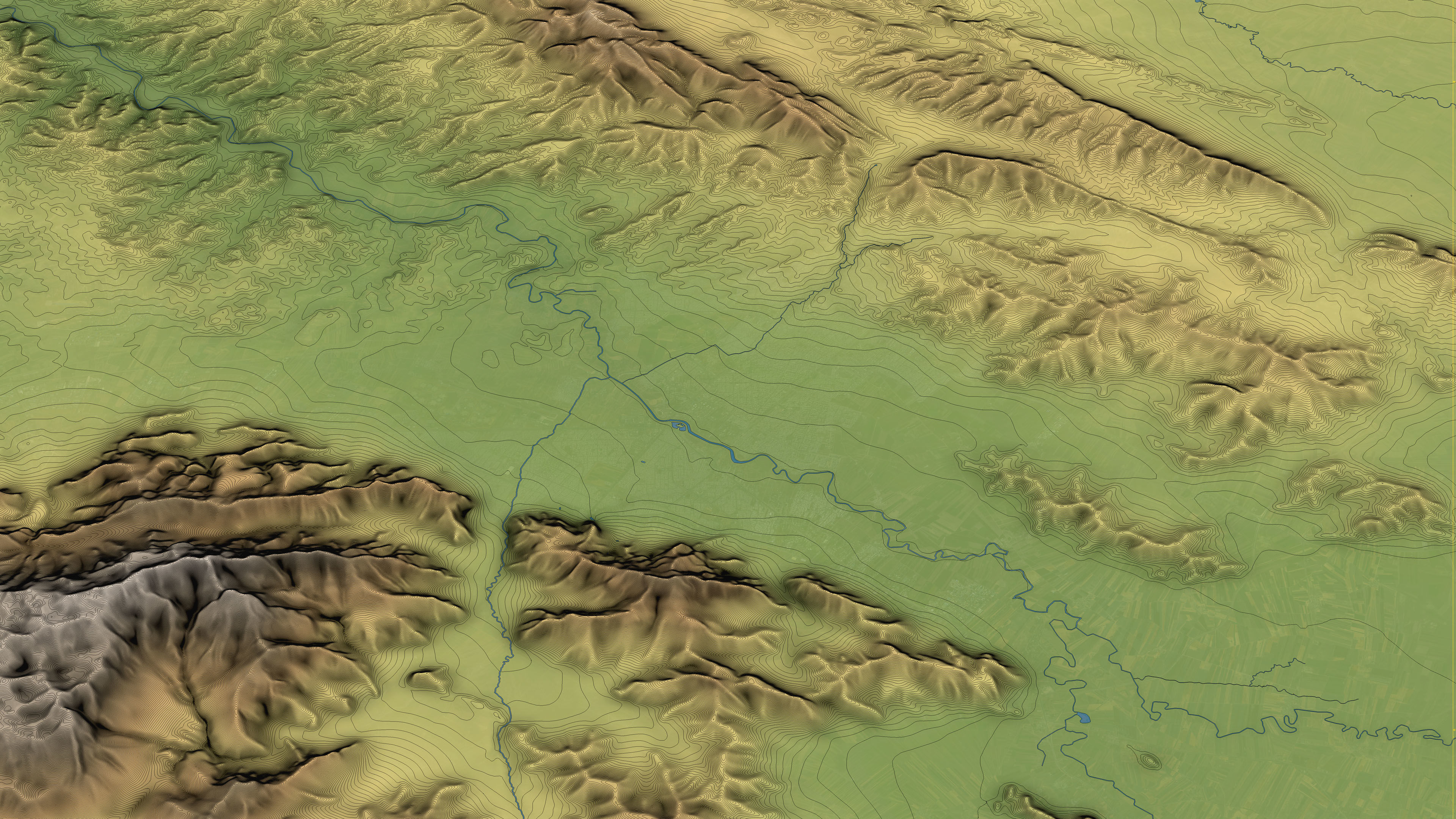 Kermanshah - Topography Terrain 3D Model 3D Model Collection_17