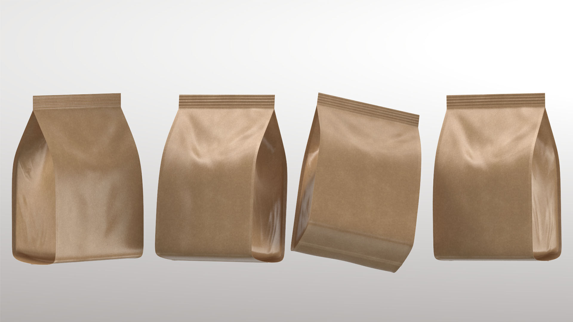 Paper pouch v7 3D model_4