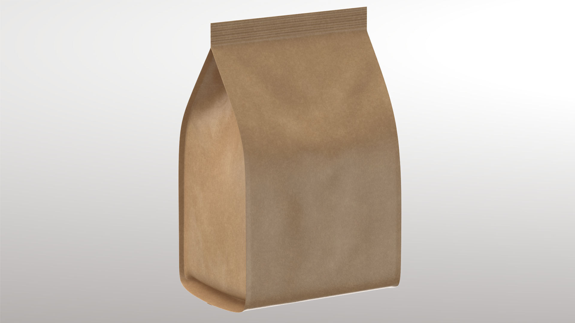 Paper pouch v7 3D model_2