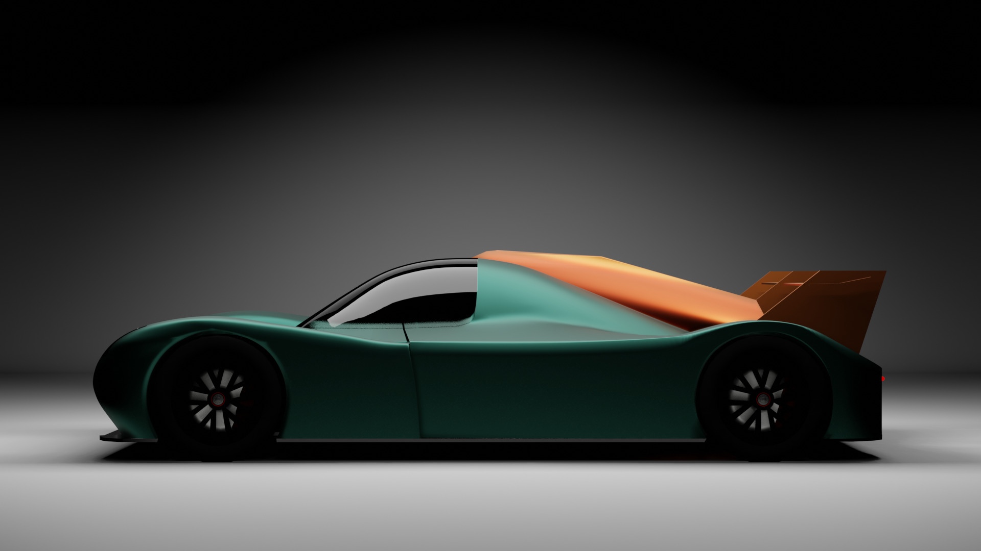 Le Mans Prototype Racecar 3D Model LMP Vehicle 3D model_6