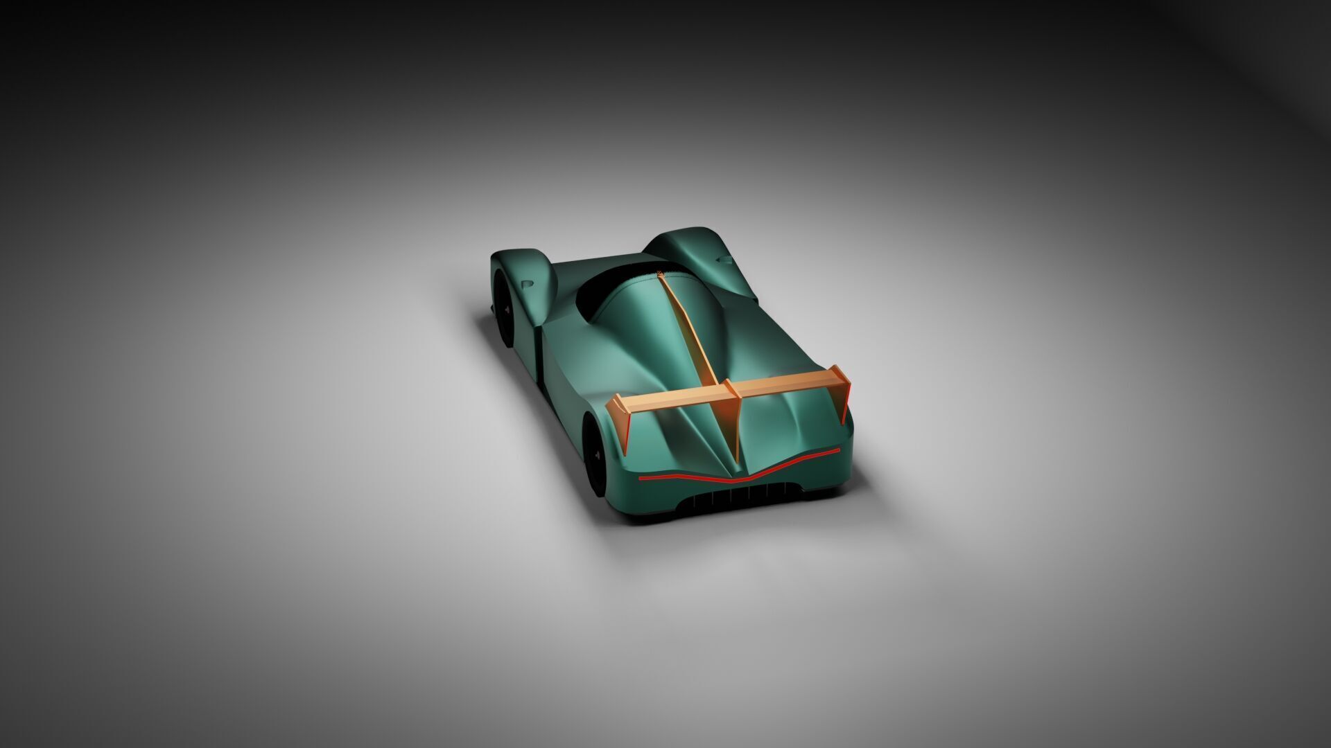 Le Mans Prototype Racecar 3D Model LMP Vehicle 3D model_3