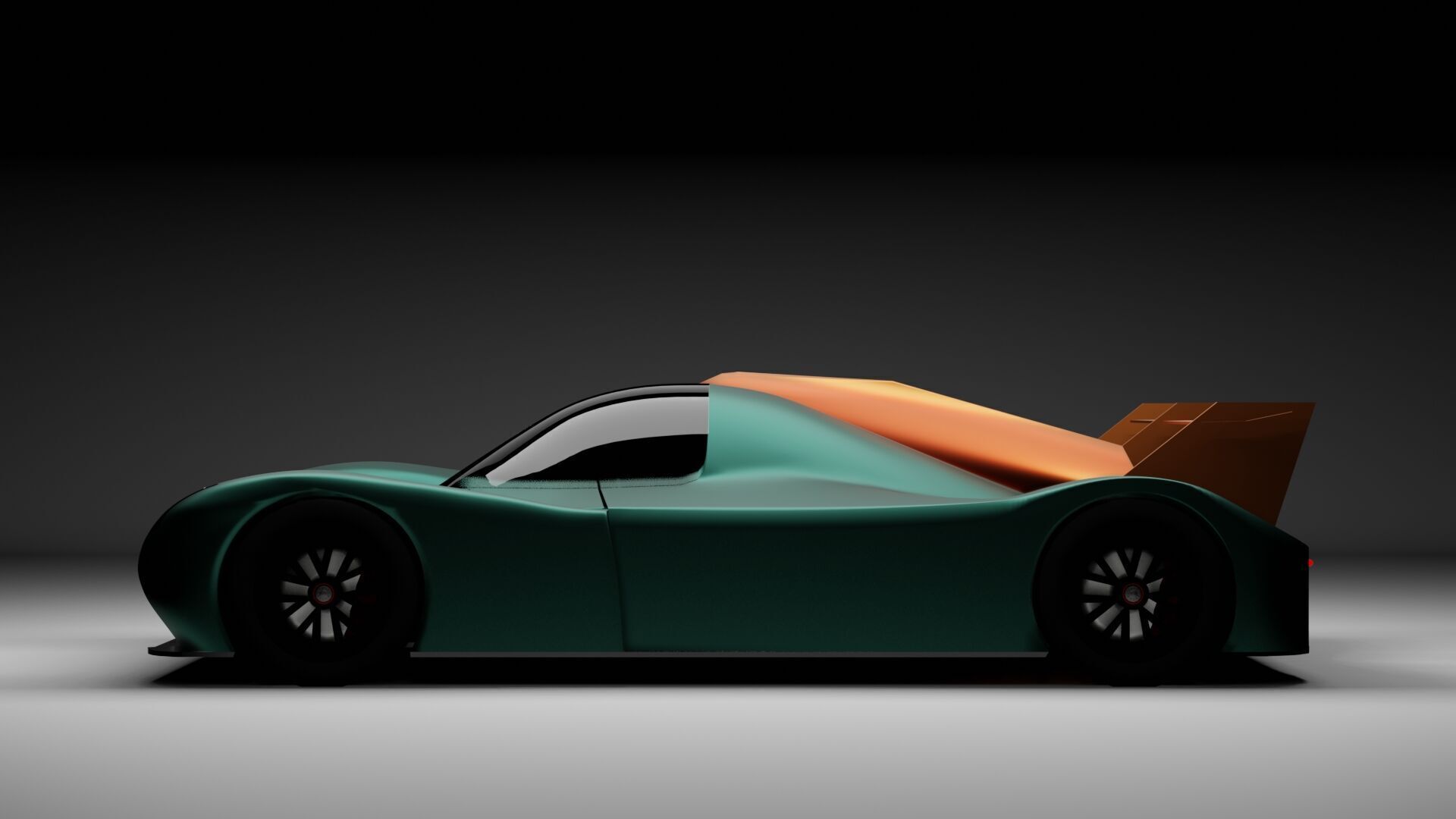 Le Mans Prototype Racecar 3D Model LMP Vehicle 3D model_1