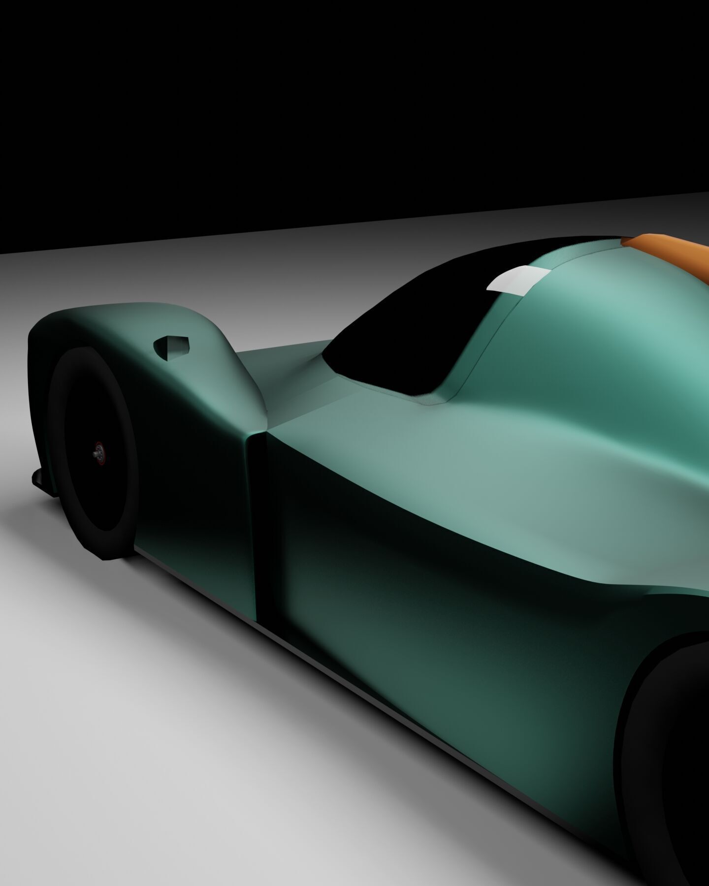 Le Mans Prototype Racecar 3D Model LMP Vehicle 3D model_2