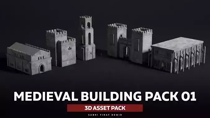 Medieval Building Pack Vol 01