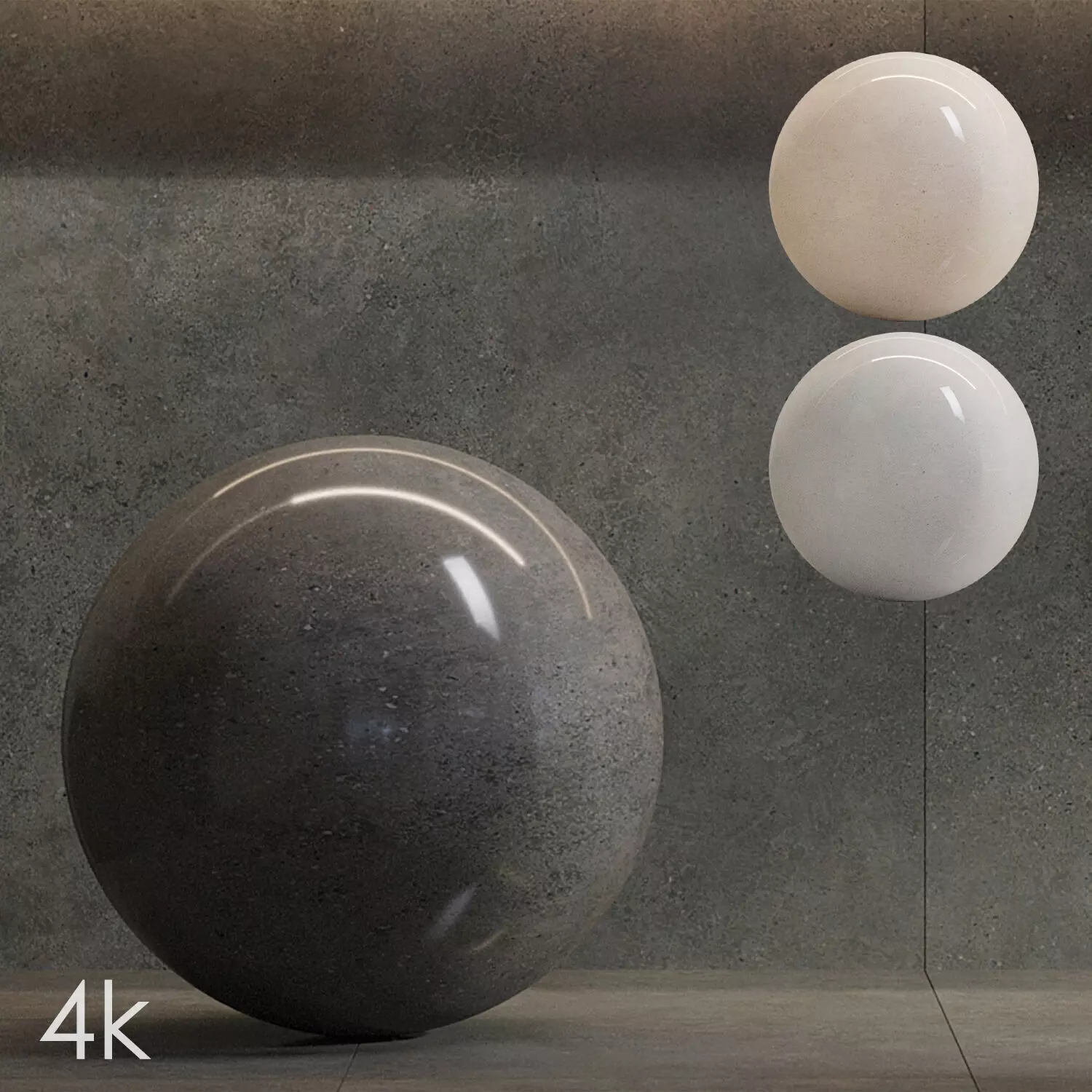 Cifre Ceramica Set 14 - Porcelanic Bundle - 3 Colors - 4k Texture_0