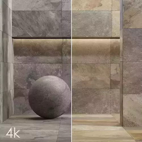 Cifre Ceramica Set 06 - Bundle - 2 types - 4K Textures Texture