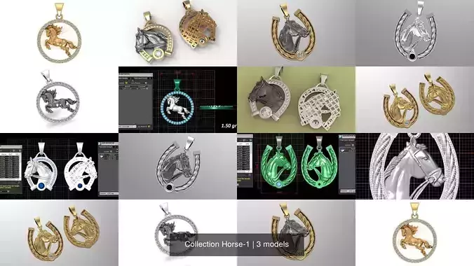  Collection Horse-1 
