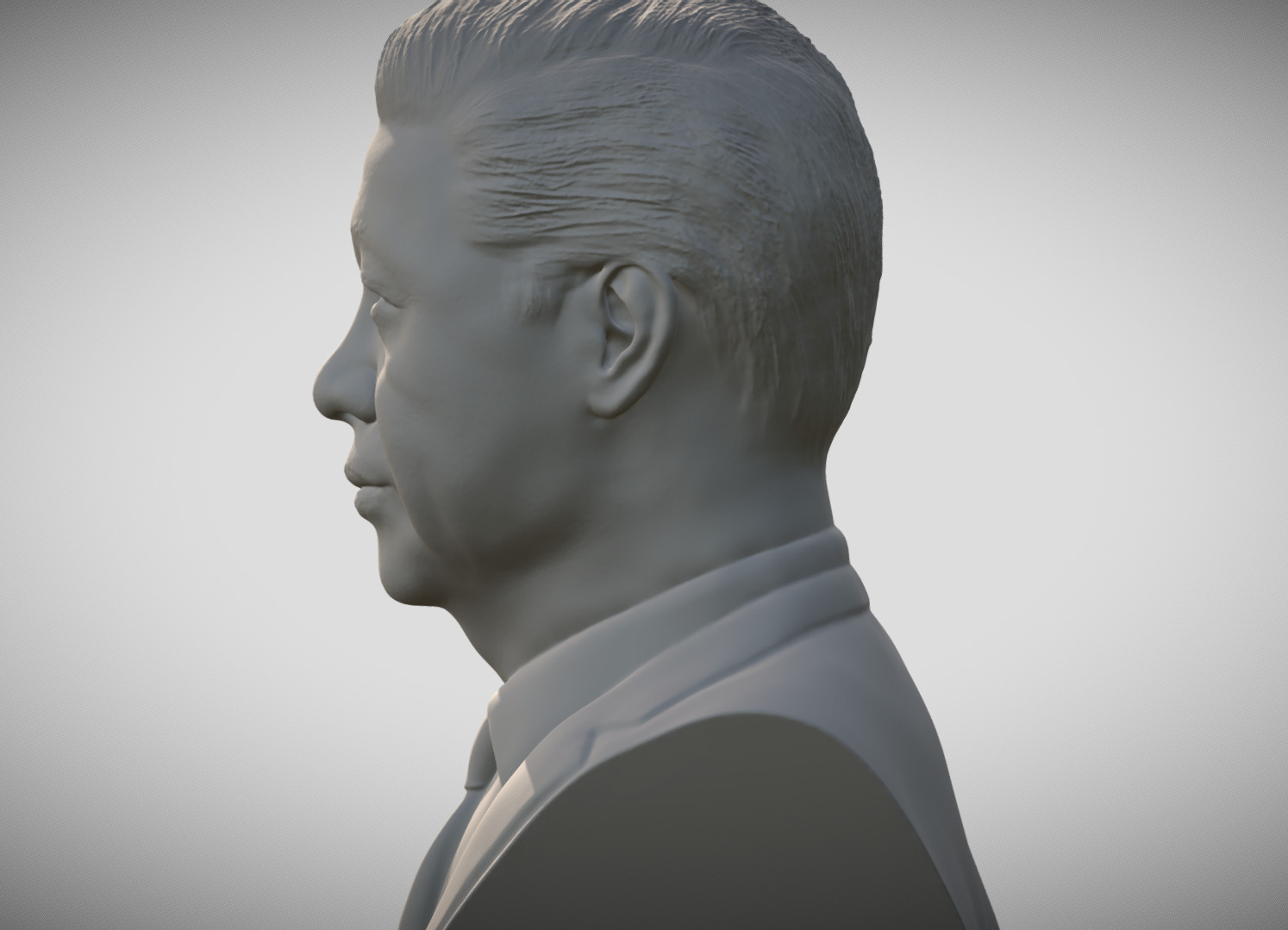 Xi Jinping bust 3D print model_4