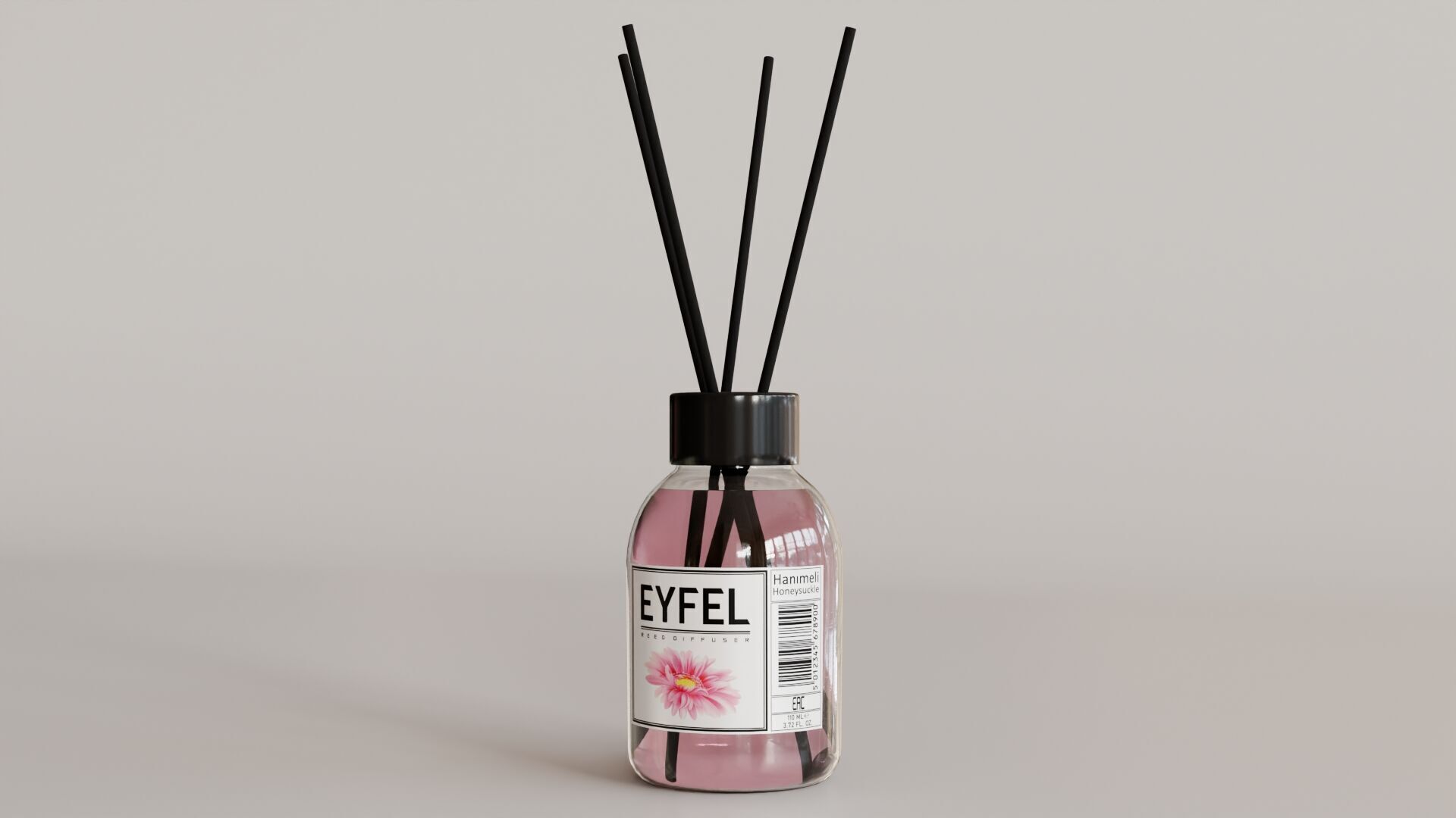 Flower Garden Low-poly 3D model_1