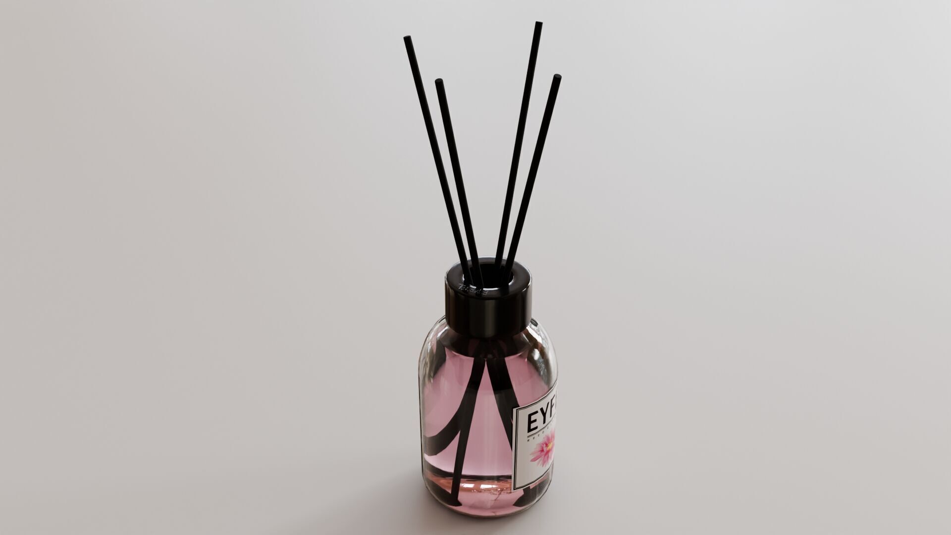 Flower Garden Low-poly 3D model_30