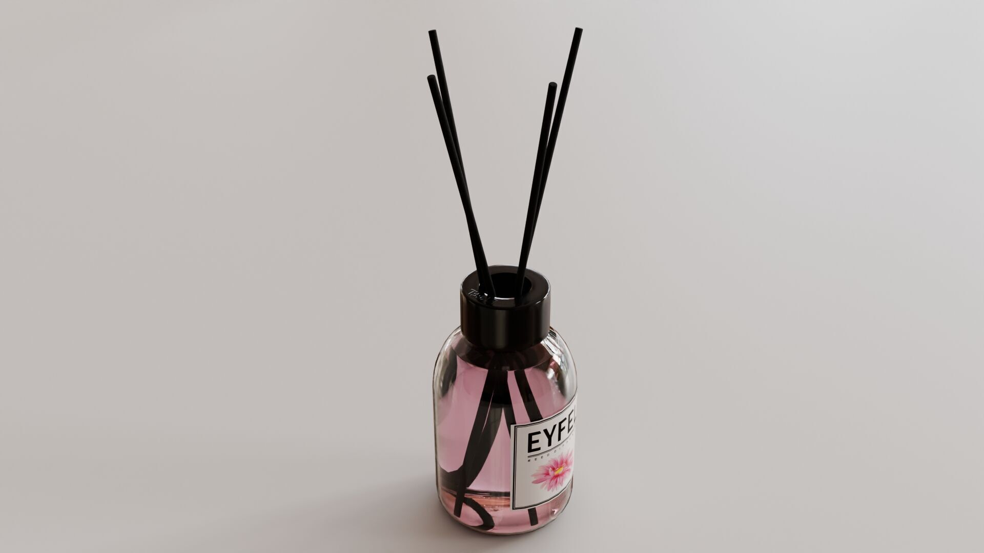 Flower Garden Low-poly 3D model_34