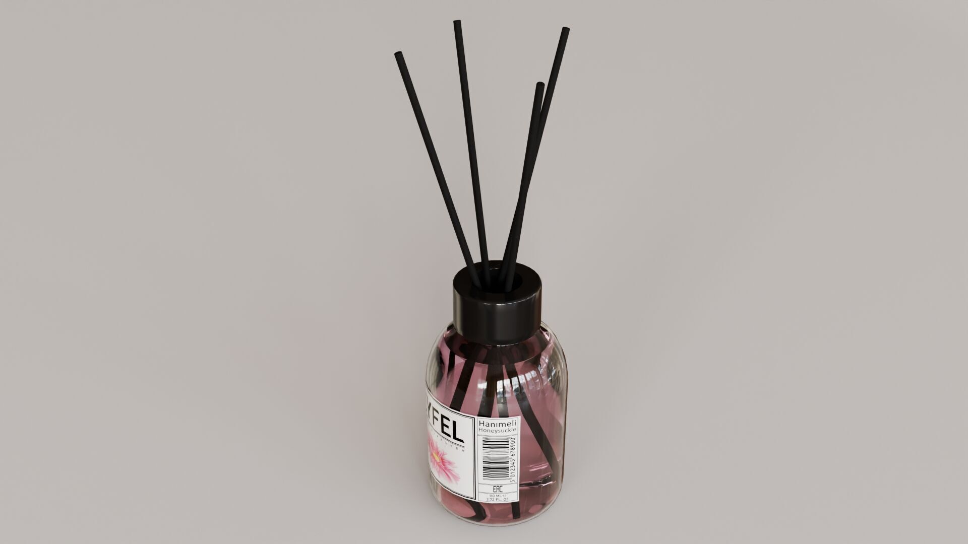 Flower Garden Low-poly 3D model_19