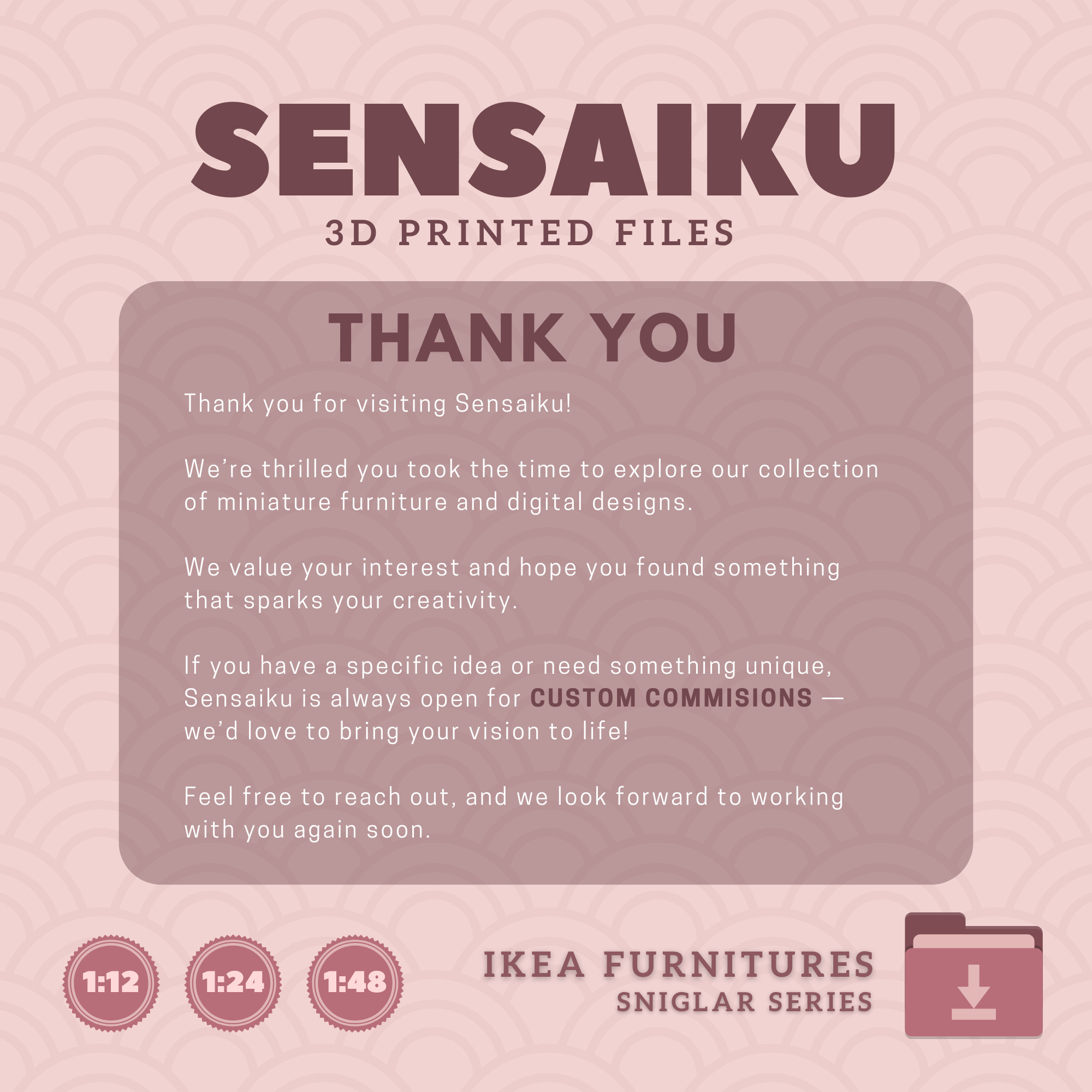 SNIGLAR Changing Table for Miniature Dollhouse - IKEA - 3D Print 3D print model_8