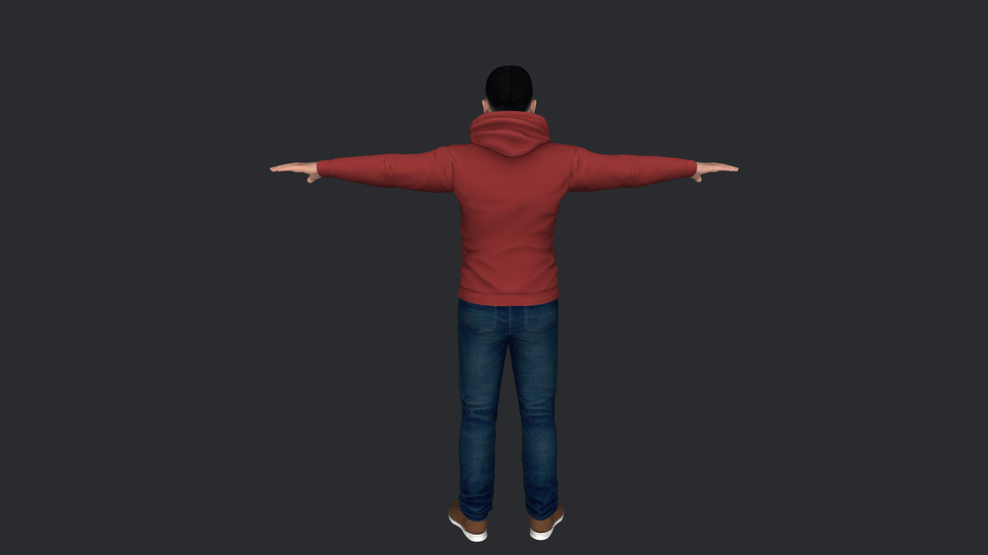 Kim Jong-un Hyper Realistic Full Body  Rigged 3D Character 3D model_15