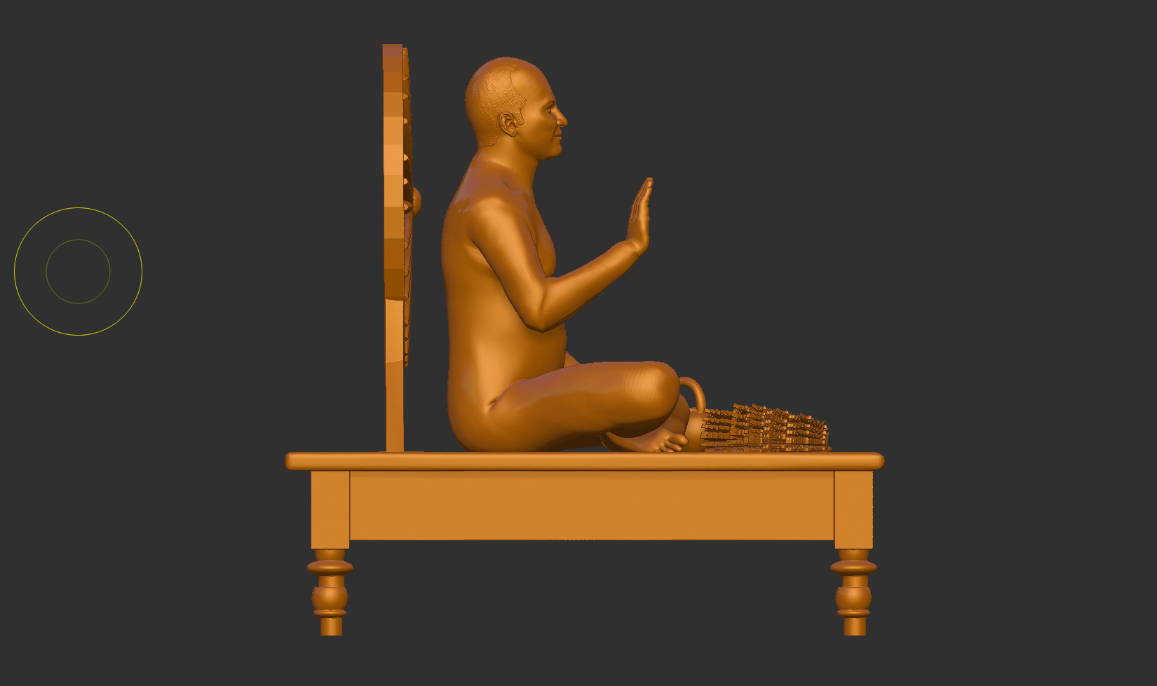 jain guru 3D print model_7