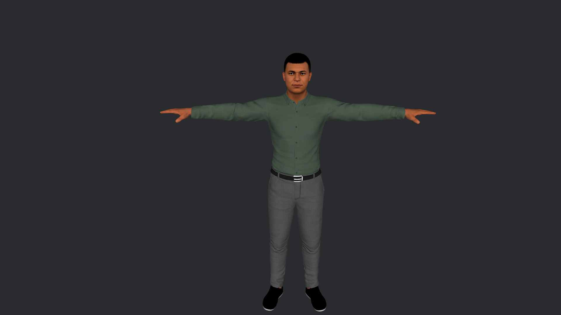 Kylian Mbappe Hyper Realistic Full Body Rigged 3D Character 3D model_22