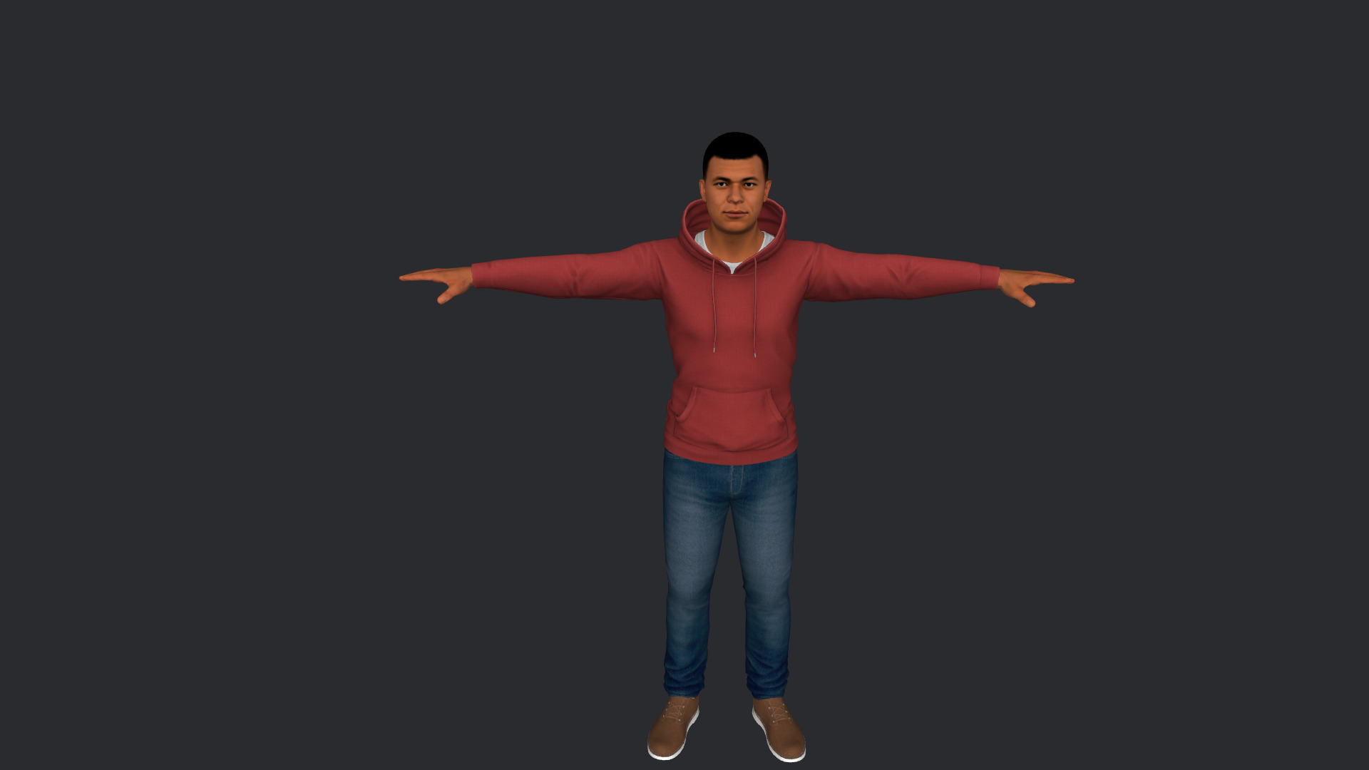 Kylian Mbappe Hyper Realistic Full Body Rigged 3D Character 3D model_9